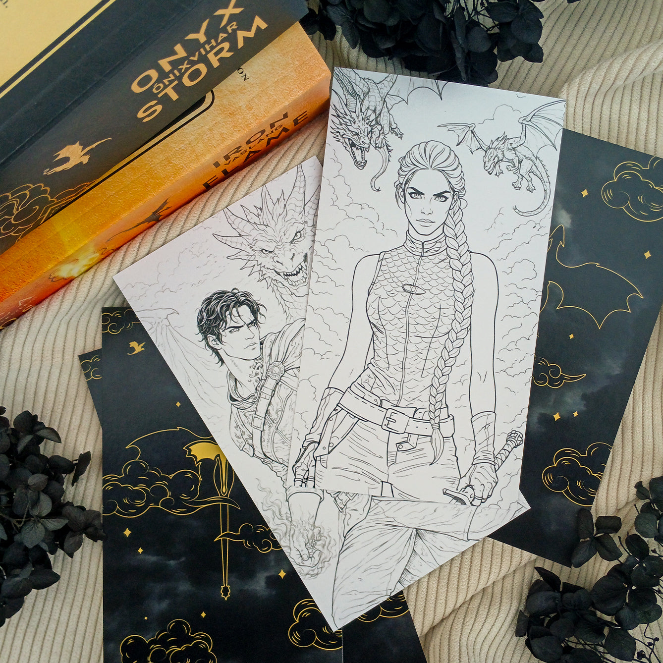 Színezhető könyvjelzők