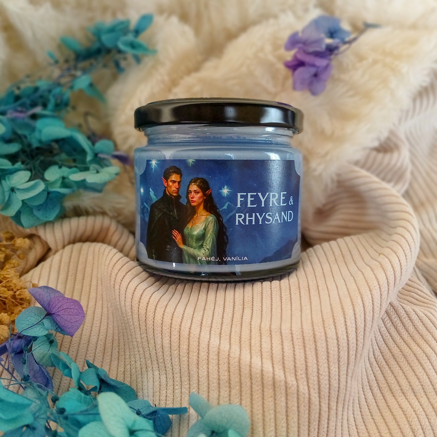 Feyre & Rhysand - szójaviasz illatgyertya