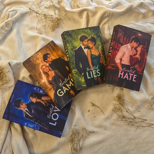 Twisted series - dust jacket collection (for English paperback editions)